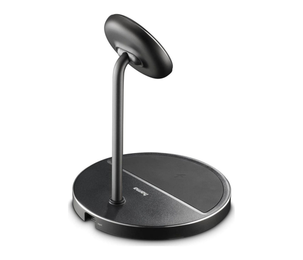 Hama ŁADOWARKA INDUKCYJNA STAND 2W1 Qi2 FAST CHARGE 15W CZARNA - 1548496 - zdjęcie 2